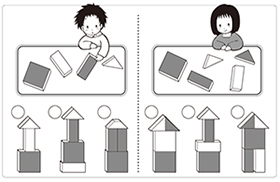 どの積み木ができますか？